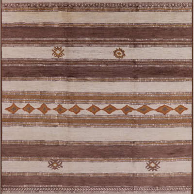 Tapis brun / gris McCook Southwestern