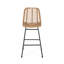 Set Of 2 Outdoor Wicker Barstools
