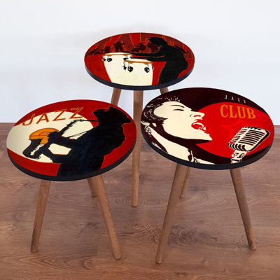 Tables gigognes 3 pieds Bartee