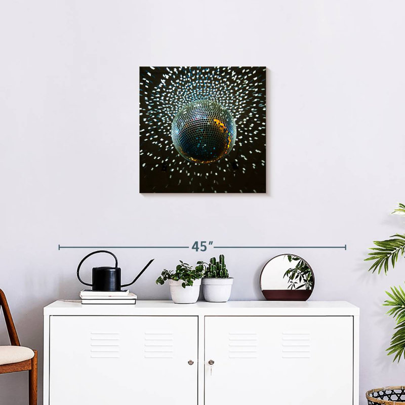 Lumières disco Abarca, H 20 po x l 20 po