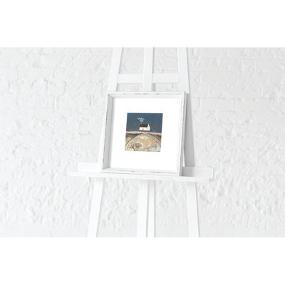 A Harsh Frost Fell Upon the Meadow 1 Piece Single Picture Frame Wall Art