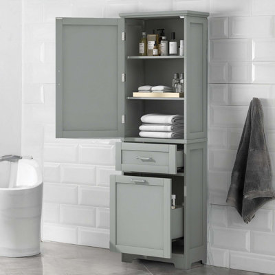 Tall Bathroom Storage Cabinet