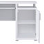 Bureau d'ordinateur blanc avec 2 tiroirs et armoire Rochelle