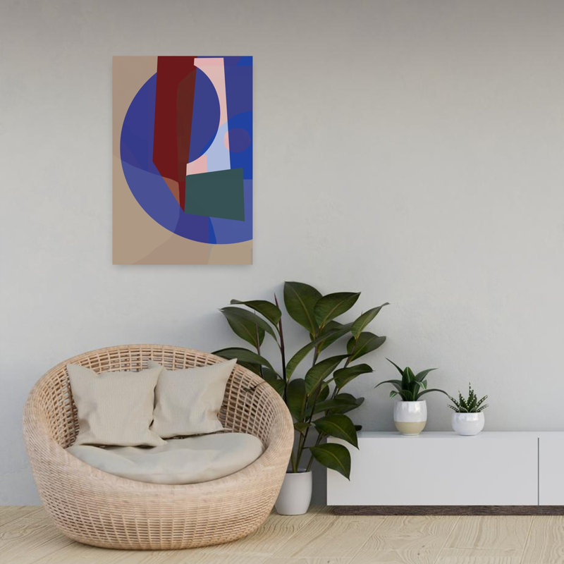 Art contemporain contemporain, H 24 po x l 16 po
