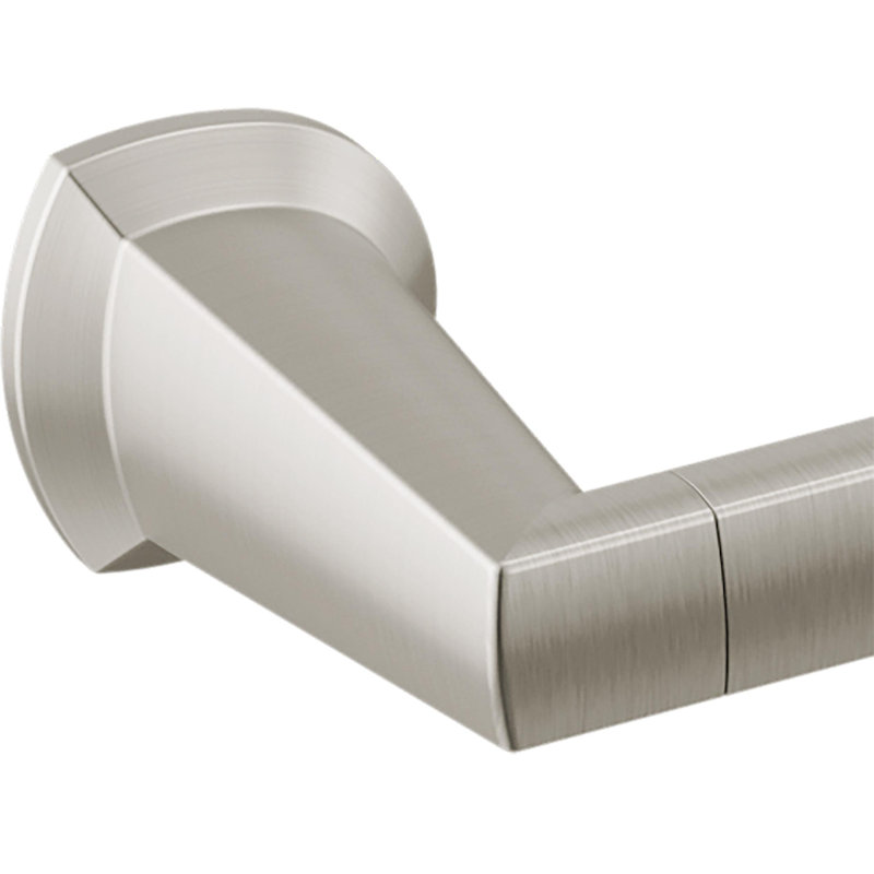 Galeon 24 in. Wall Mount Towel Bar Bath Hardware Accessory, Silver