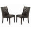 Bratton Tufted Faux Leather Upholstered Side Chair-29210382