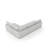 4-Piece Modern Minimalist Soft-Upholstered Sectional With Pillow Back
