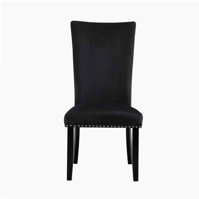 JHOANNA BLACK DINING CHAIRS (KIT OF 2)
