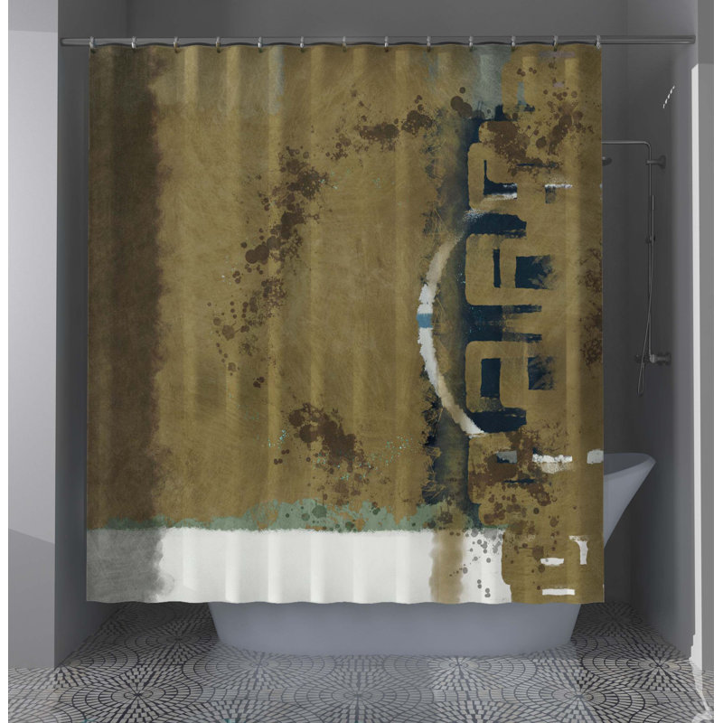 Abstract Shower Curtain