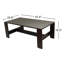 Sterling Metal Outdoor Coffee Table with Slat Top