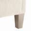Canapé en forme de L avec cachemire rembourré: design multifonctionnel, apparence de luxe moderne - idéal pour les salons, appartements - facile à assembler, blanc cassé-1593122323