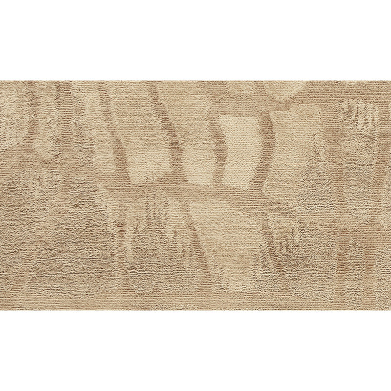 Hand Knotted Abstract Area Rug in Brown/Nutmeg, Rectangle 8' x 10'