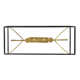 Tate 6-Light Chain-Hung Two-Tone Linear Chandelier