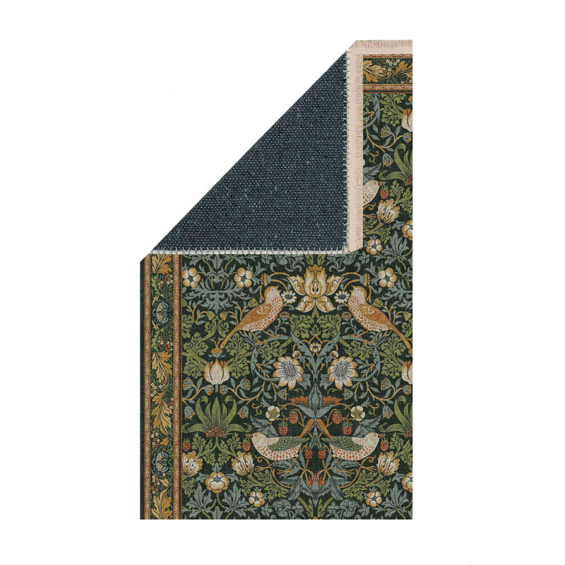 Tapis bleu sarcelle foncé foncé