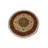 Orneta One-of-a-Kind Round 5'5" X 5'5" New Age Round Wool Area Rug in Cream/Red