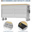 Coffre à outils de 61 po avec 9 tiroirs, fabrication en acier inoxydable, armoire de rangement mobile verrouillable avec cadre robuste, pour garage, atelier ou espace utilitaire