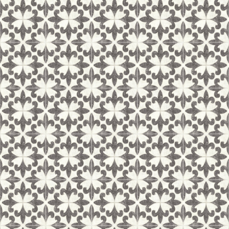 Rouleau de papier peint L 33 pi x l 20,5 po, Noir