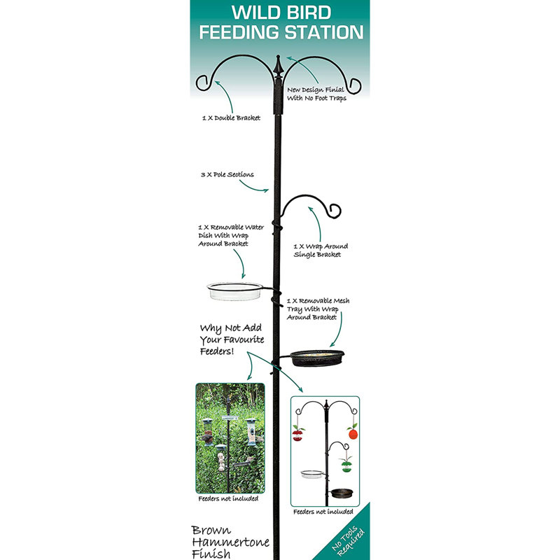 Ladetto Metal Pole Feeding Station