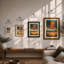 Sunset Diptych Tropical - Print-110595726-110595728