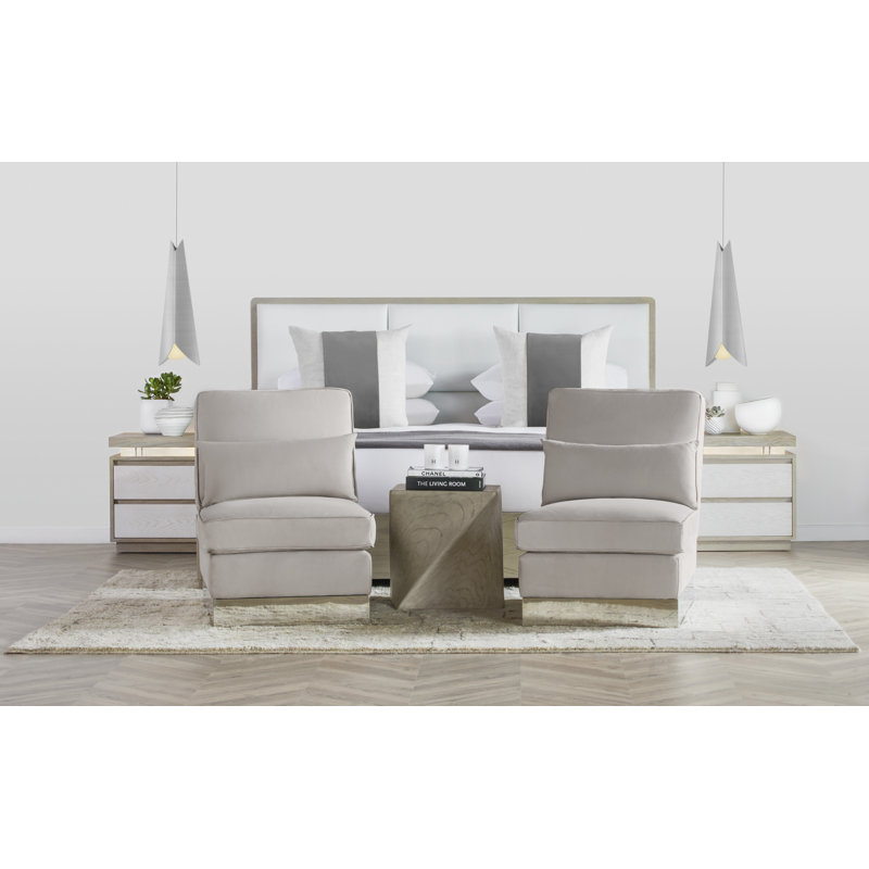 Oakland Leather Slipper Chair