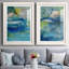 «Spring Winds VII», reproduction encadrée de qualité supérieure, prête à être accrochée-195759144-195759145