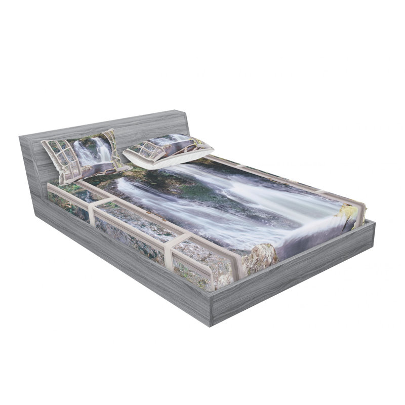 Microfiber Sheet Set, Full Sheet Set with Fitted Sheet