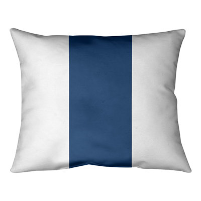 Striped Reversible Throw Pillow