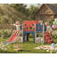 9-in-1 Toddler Slide with Climbing Ladder, Tunnel and Basketball Hoop, Indoor Outdoor Slide Set for Kids, Children's Play Equipment, Gifts for Kids Girls Boys Teen Ages 1-6 (Cute Demon)-126501017