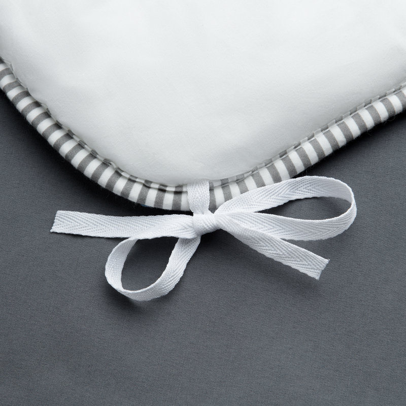 Ensemble de housse de couette ultra-doux, Housse de couette grand + 2 taies d'oreiller, Gris