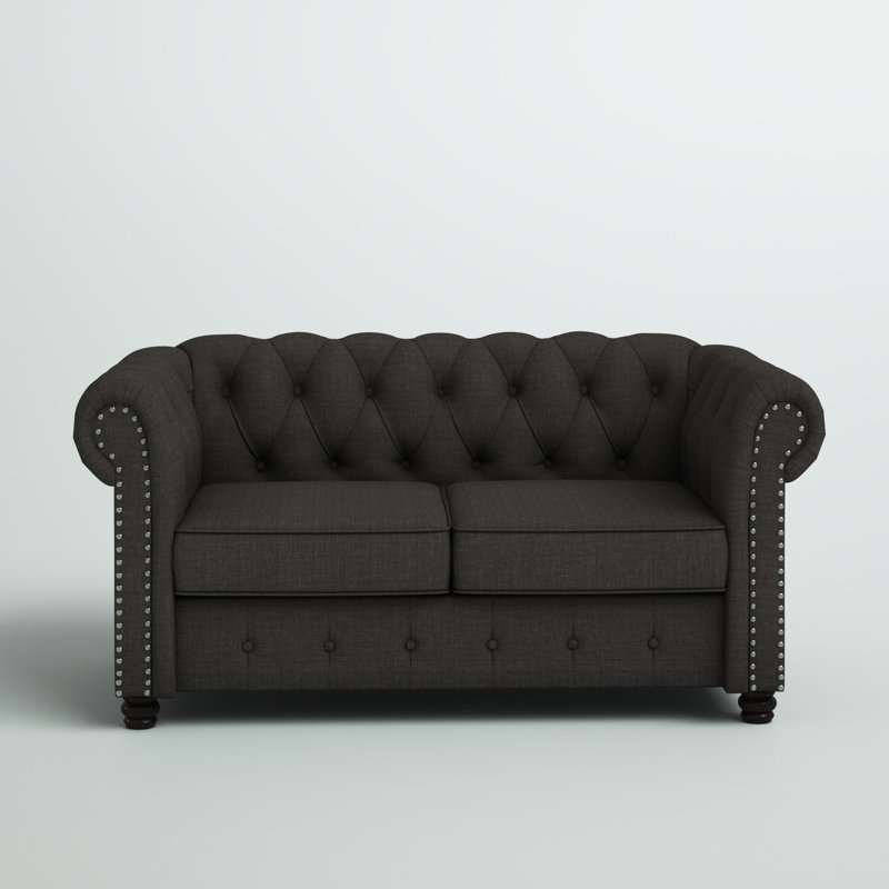 Provence 61'' Upholstered Loveseat - Thumbnail 4
