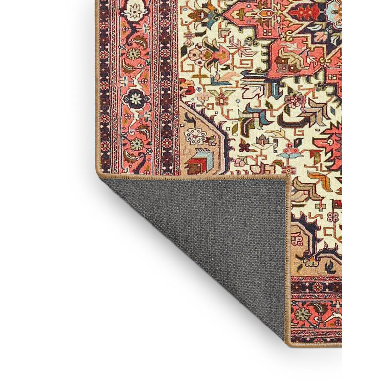 Wool Oriental Indoor Rug, Rectangle 5' x 8'
