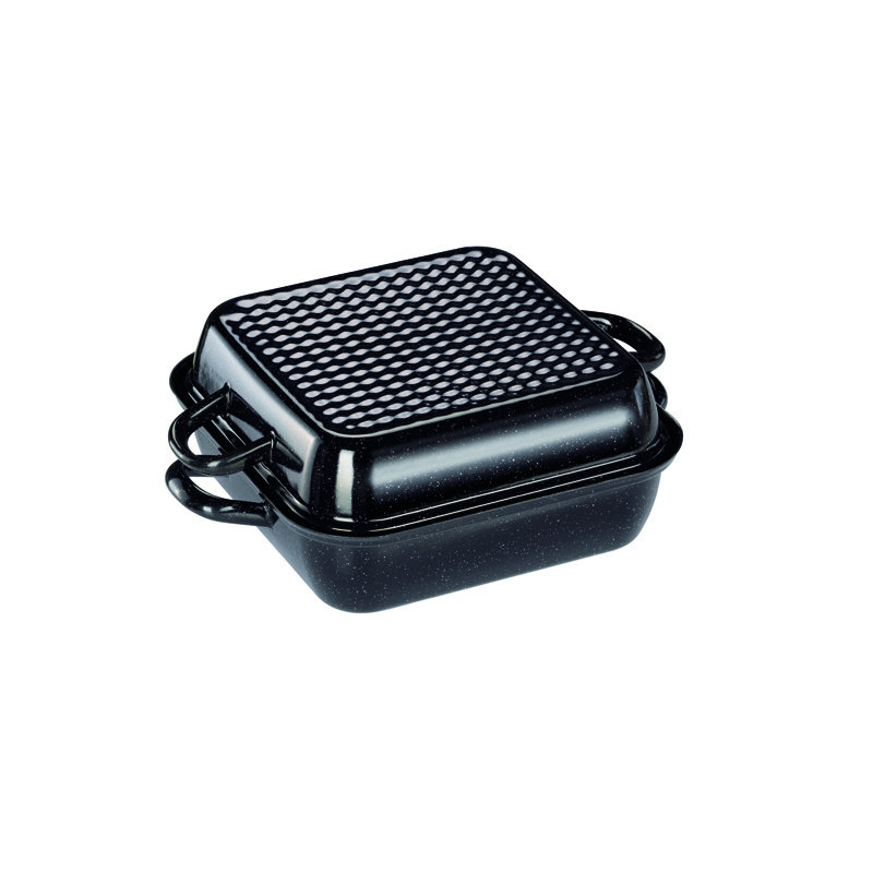 Riess Kelomat Profibäcker Rectangle Roasting Pan, 26 x 26 cm