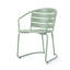 Bistro d'extérieur en bleu sarcelle mat - fabriqué en fer, convient au patio et au jardin, 2 chaises de table en fer pour le jardin, bleu sarcelle, pour le jardin-1233760328