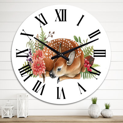 Horloge murale surdimensionnée