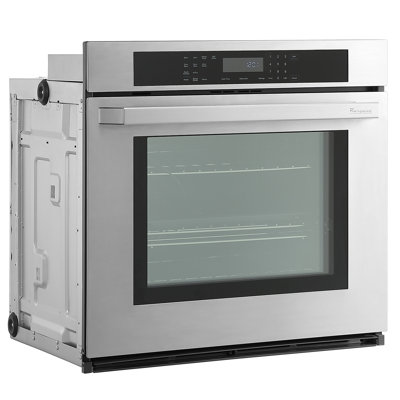 Rangaire 30 Inch Self-Cleaning Wall Oven with AirFry and Glass Touch Controls in Stainless Steel