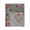Stonewashed Cotton Voile Printed Throw With Suzani Pattern And Hand-Embroidered Kantha Stitch