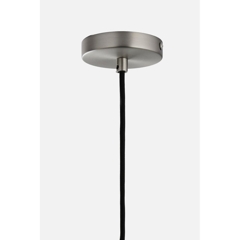 Dot Pendant (Small), Satin Plated/Smoked, Satin Plated