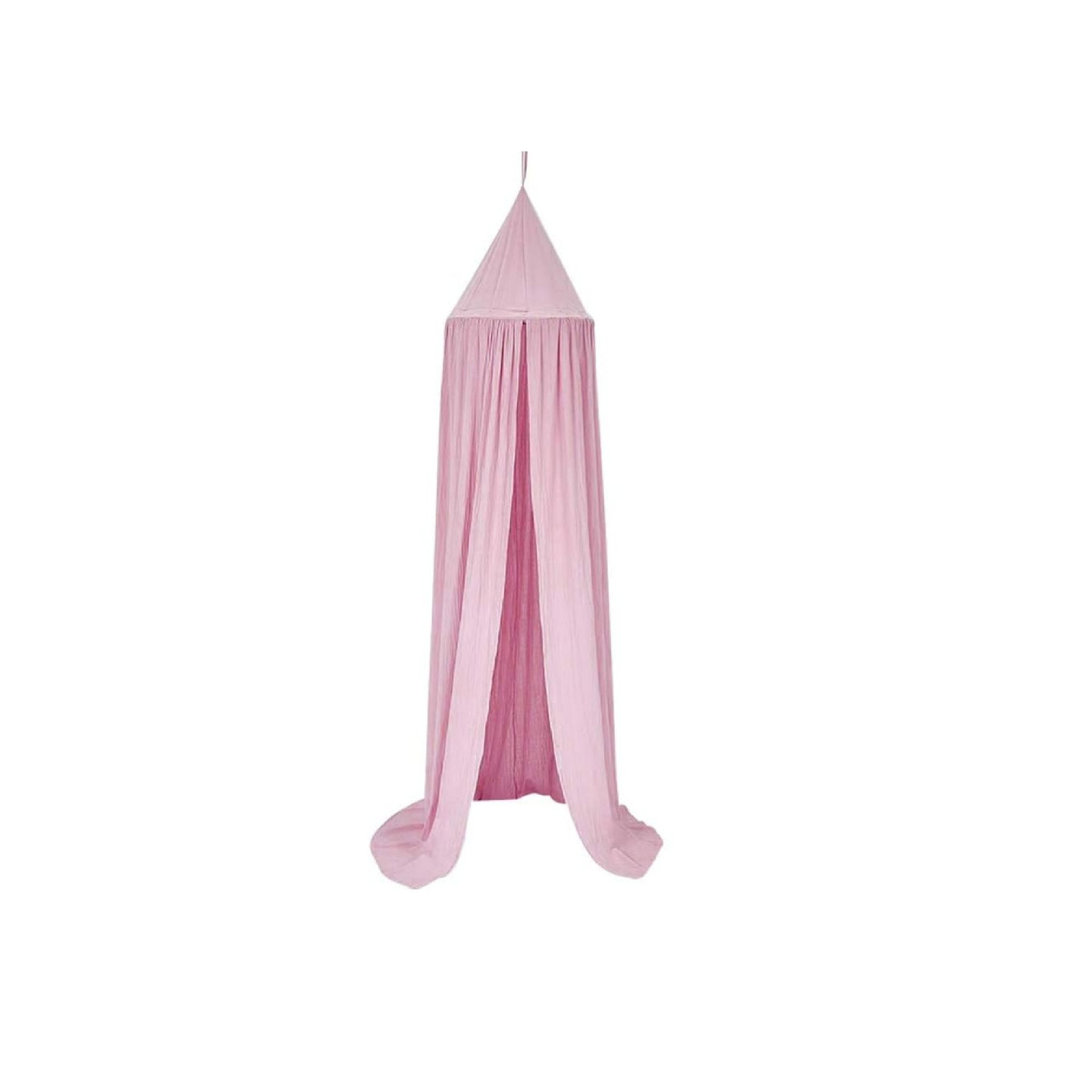 Bed Canopy,Chiffon Mosquito Net,Mosquito Net,Play Reading Tent,Tent,Round Dome Mosquito Net Pink