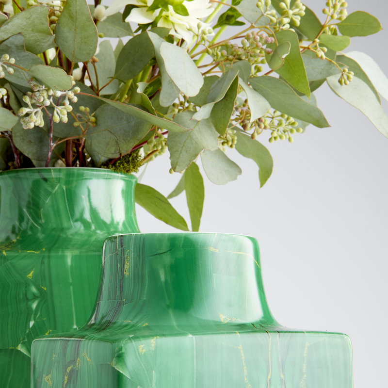 Jaded Ceramic / Porcelain Table Vase