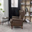Alekzandra Faux Leather Armchair-1108108994
