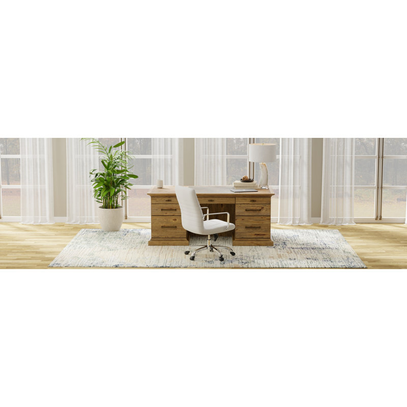 Tapis ivoire Breel, Rectangle 9 pi 6 po x 13 pi 6 po