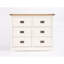 Abrahams 110 cm W Chest of 6 Drawers