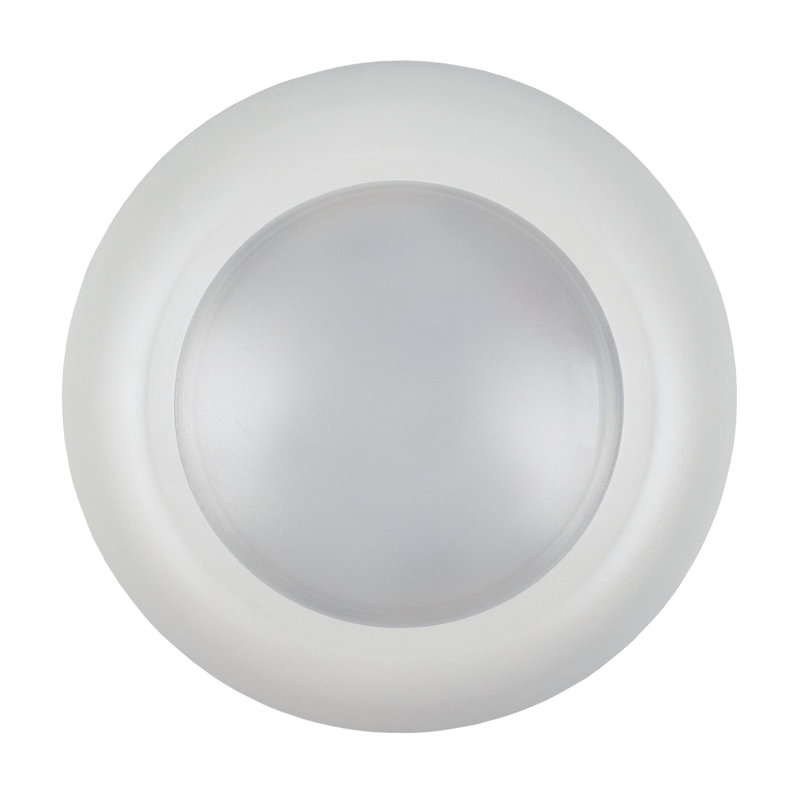 Hillside Avenue LED Flush Mount, 1.25" H x 7.75" W x 7.75" D