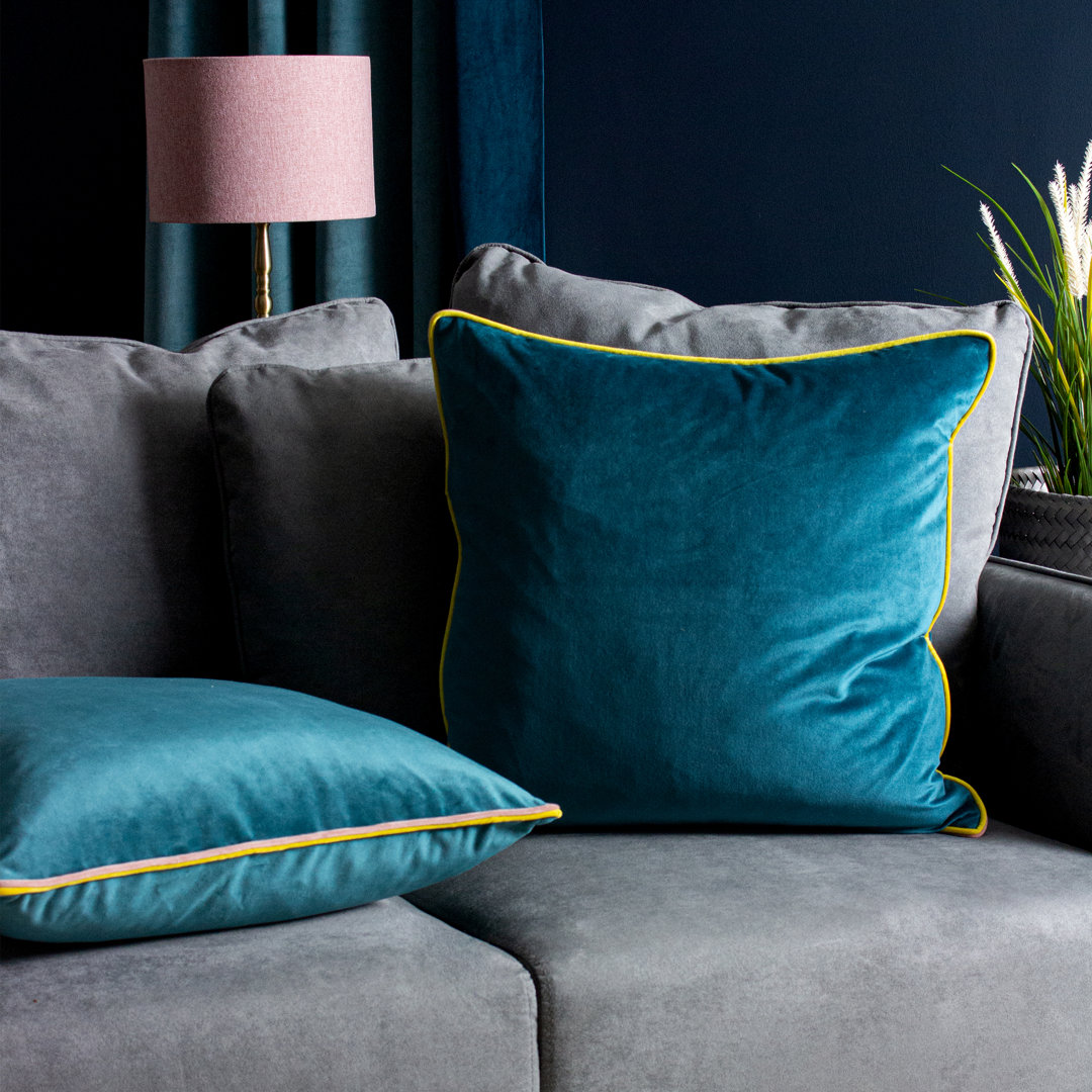 Gemini Velvet Cushion Cover