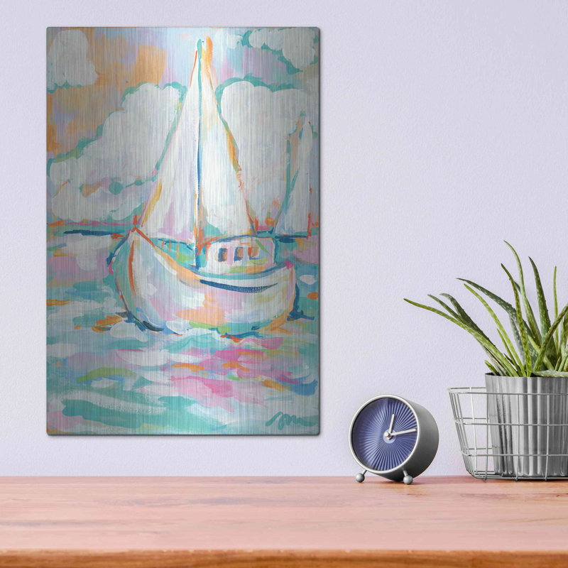 «Pink Sea» par Jessica Mingo, H 16 po x l 12 po