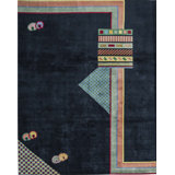 One-of-a-Kind 8'2" X 9'11" Hand Knotted Area Rug