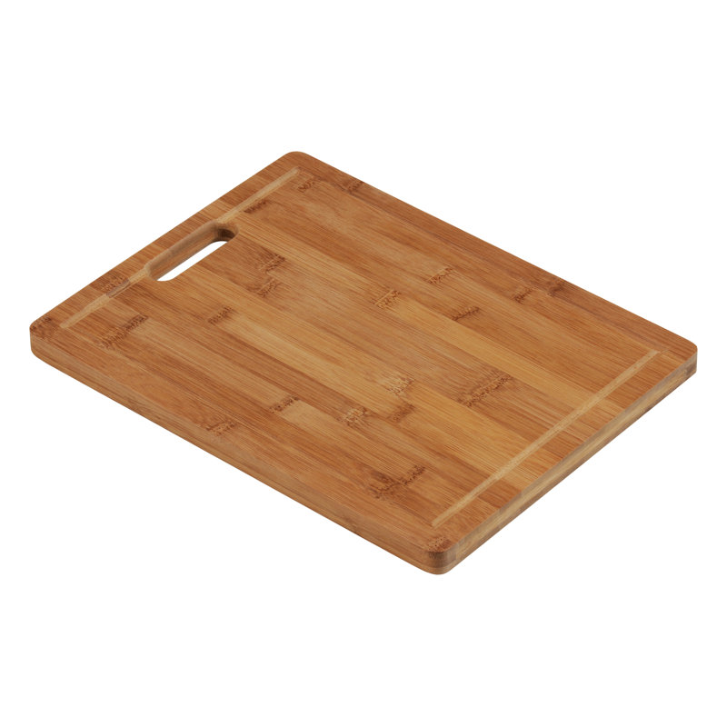 Chopping Board with Handle, 2 cm H x 34 cm W x 26 cm D