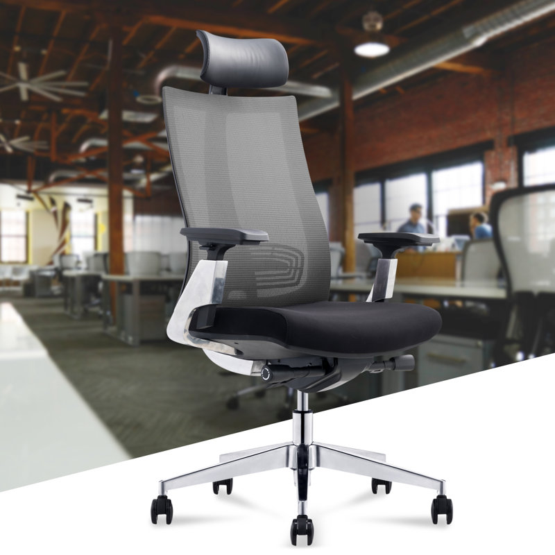 Chaise de travail ergonomique en filet Spuyten