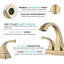 Centerset Bathroom Faucet with Drain Assembly-91695207