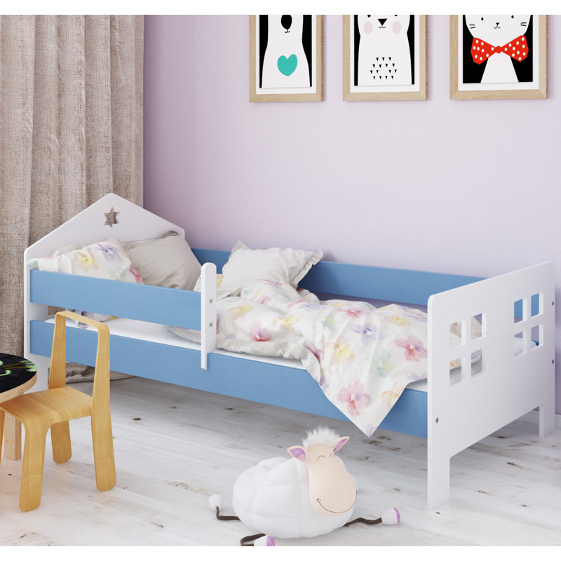Keene Standard, 80 x 140cm, Blue/White
